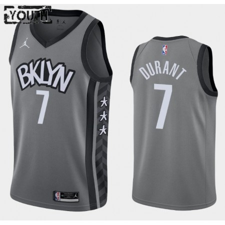 NBA Børn Trøje Brooklyn Nets Kevin Durant 7 2020-21 Jordan Brand Statement Edition Swingman NBA Børn Trøje Brooklyn Nets Kevin Durant 7 2020-21 Jordan Brand Statement Edition Swingman